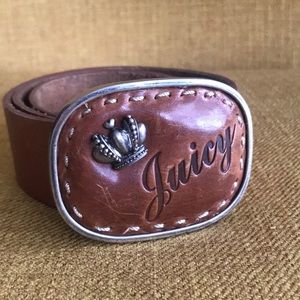 Vintage Juicy Couture Leather Belt